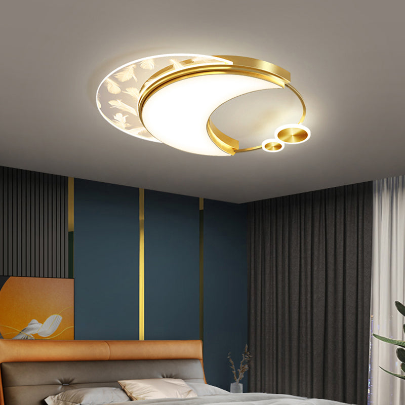 Modern Ceiling Light Fixture Simplicity Style LED Metal Flush Mount Ceiling Lamp