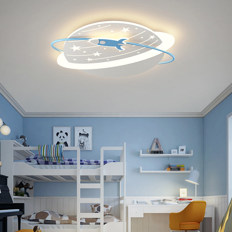 Modern Style Unique Shape Ceiling Fixtures Metal 2 Light Ceiling Mounted Lights