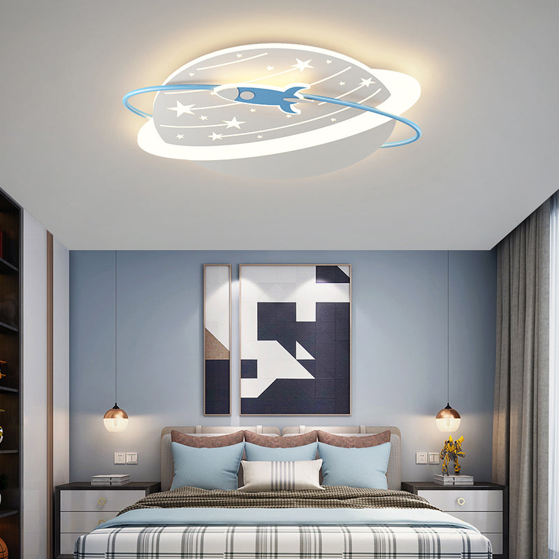 Modern Style Unique Shape Ceiling Fixtures Metal 2 Light Ceiling Mounted Lights