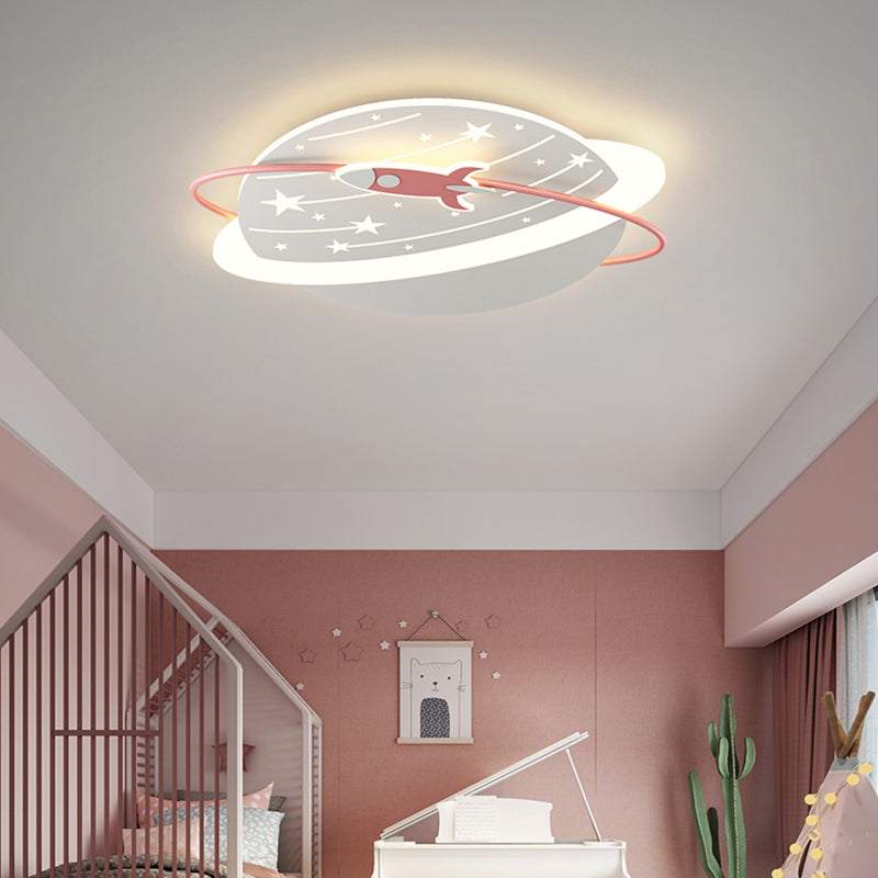 Modern Style Unique Shape Ceiling Fixtures Metal 2 Light Ceiling Mounted Lights