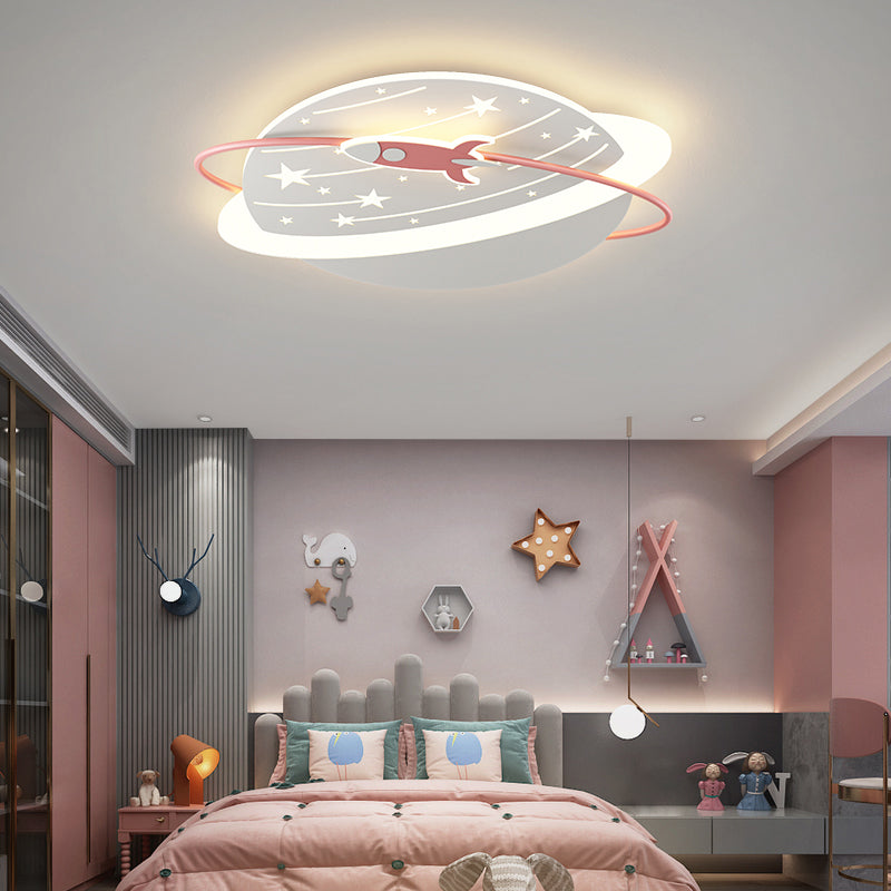 Modern Style Unique Shape Ceiling Fixtures Metal 2 Light Ceiling Mounted Lights