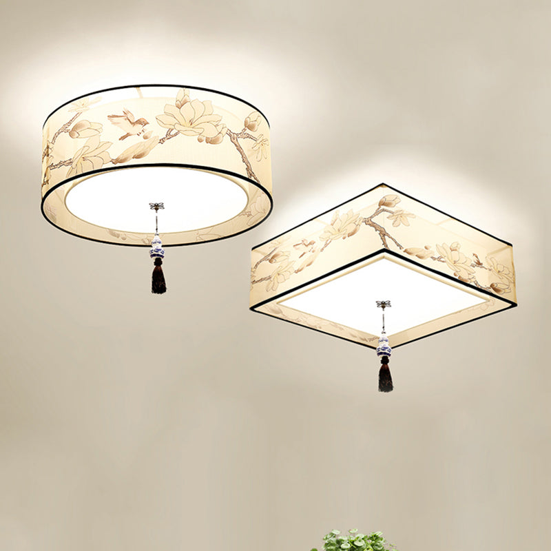 Modern Style Flush Mount Ceiling Lamp Creative Ceiling Lighting Fixture for Sitting Room