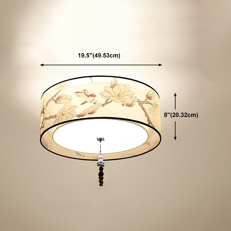 Modern Style Flush Mount Ceiling Lamp Creative Ceiling Lighting Fixture for Sitting Room