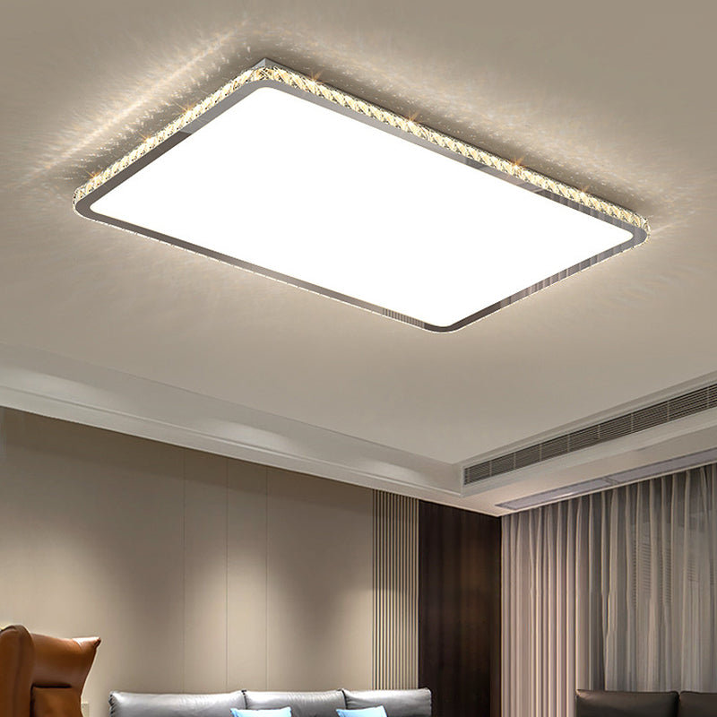 Lampada a soffitto a 1 luce Moderna illuminazione a soffitto in cristallo per soggiorno