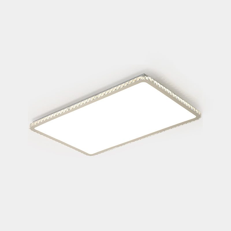 Lampada a soffitto a 1 luce Moderna illuminazione a soffitto in cristallo per soggiorno