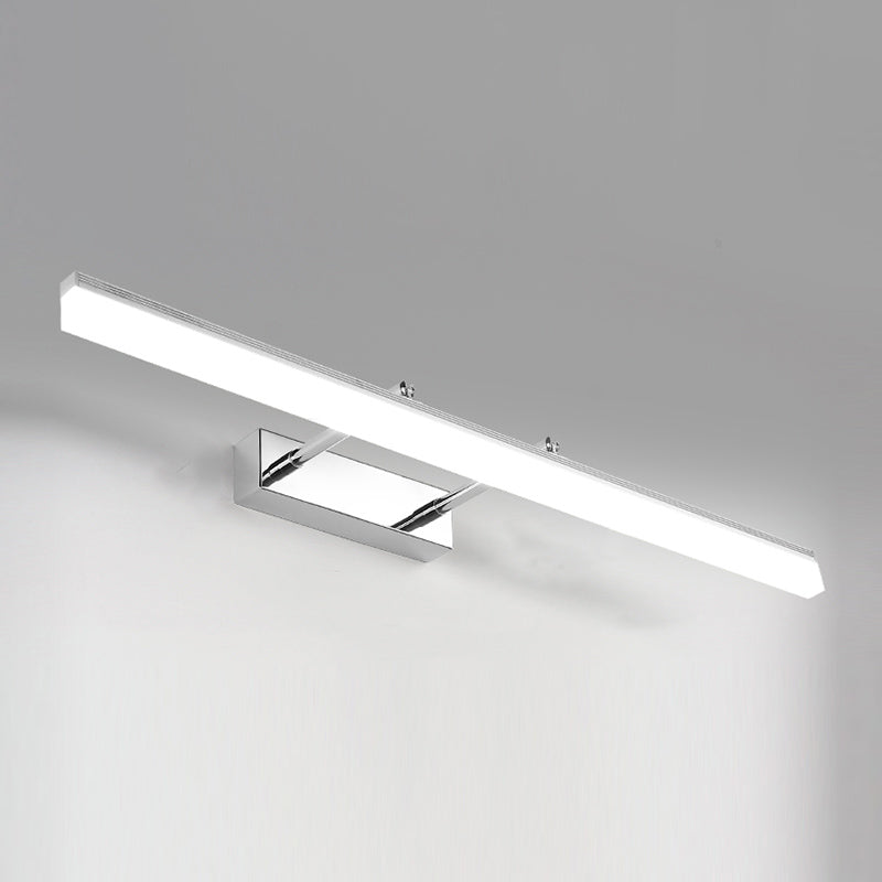 Moderne stijl strip vorm muurverlichting metaal 1 lichte wandwanden voor badkamer