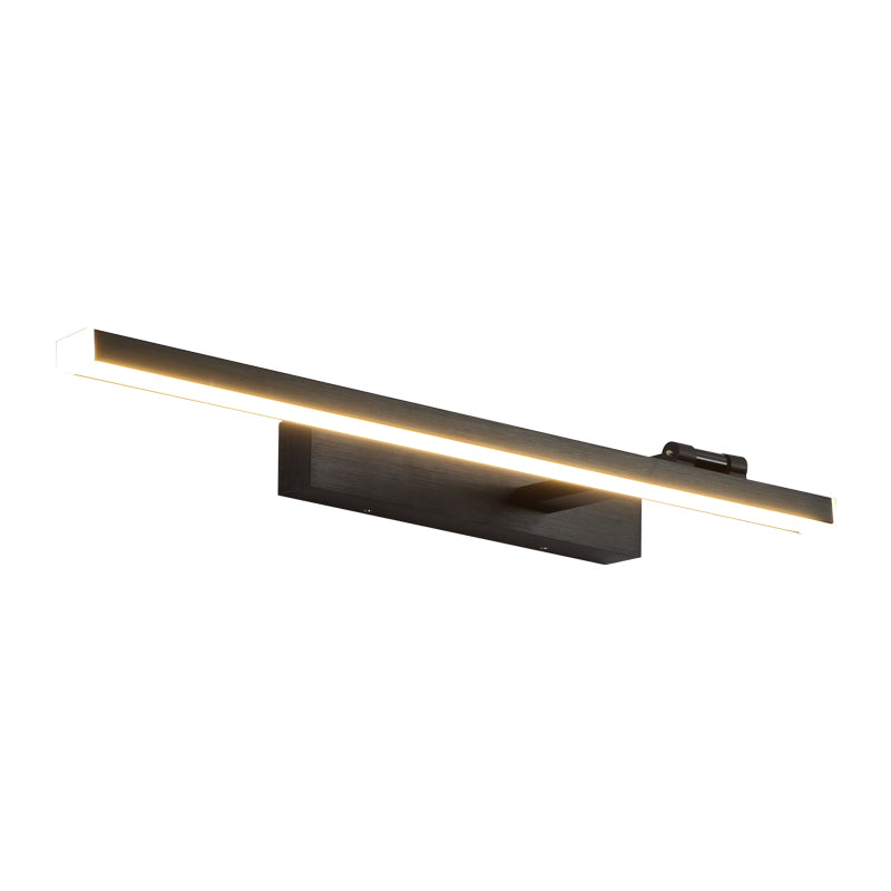 SCONCE LIMPTE BEVERING Eenvoudig LED metalen wandmontage Licht voor badkamer