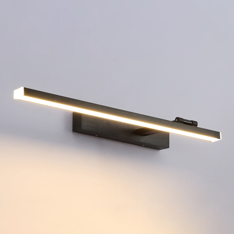 SCONCE LIMPTE BEVERING Eenvoudig LED metalen wandmontage Licht voor badkamer