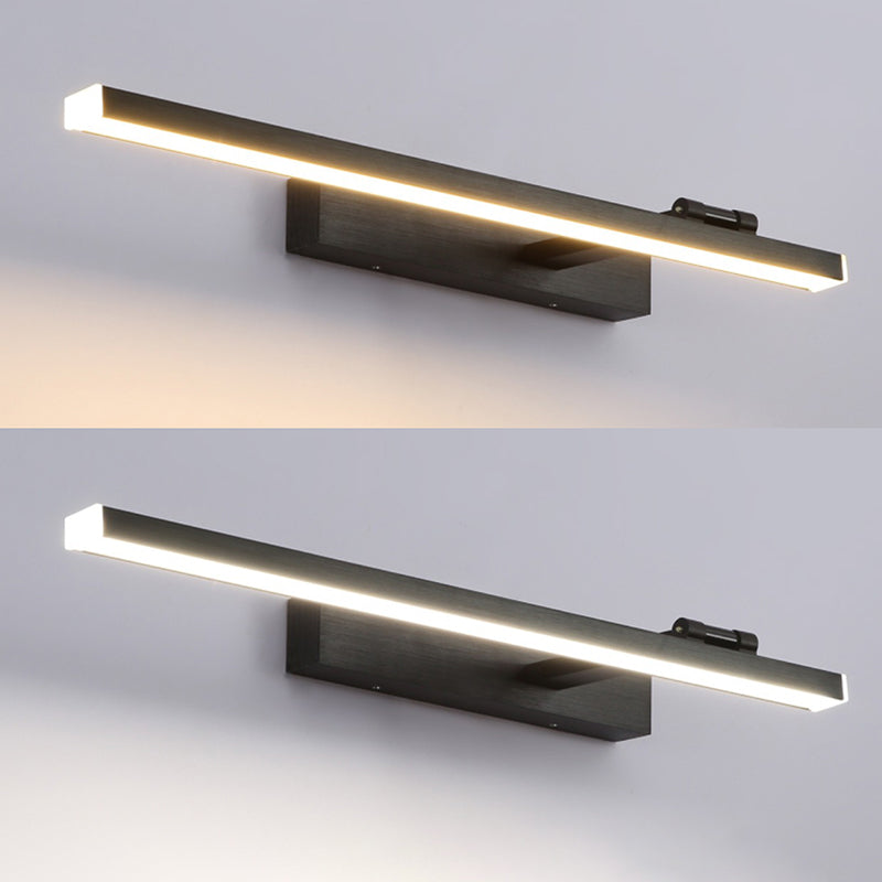 SCONCE LIMPTE BEVERING Eenvoudig LED metalen wandmontage Licht voor badkamer