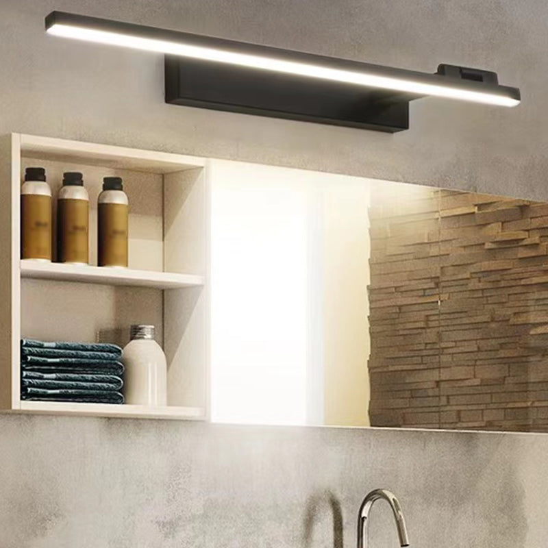 SCONCE LIMPTE BEVERING Eenvoudig LED metalen wandmontage Licht voor badkamer