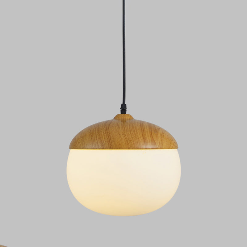 Wood Hanging Pendant Light Nordic-Style Suspension Pendant Light