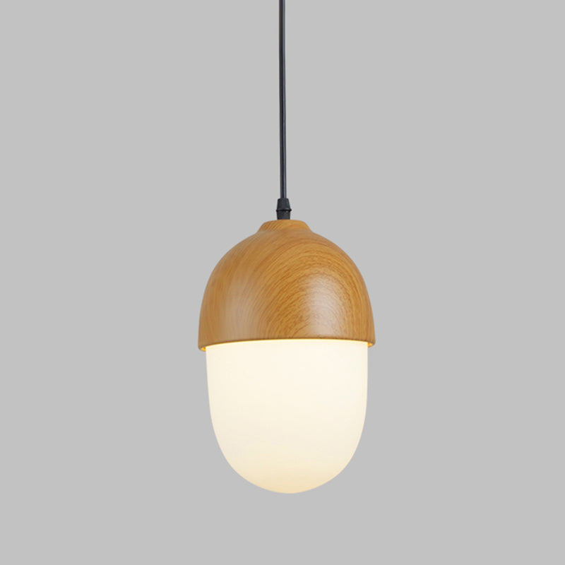 Wood Hanging Pendant Light Nordic-Style Suspension Pendant Light