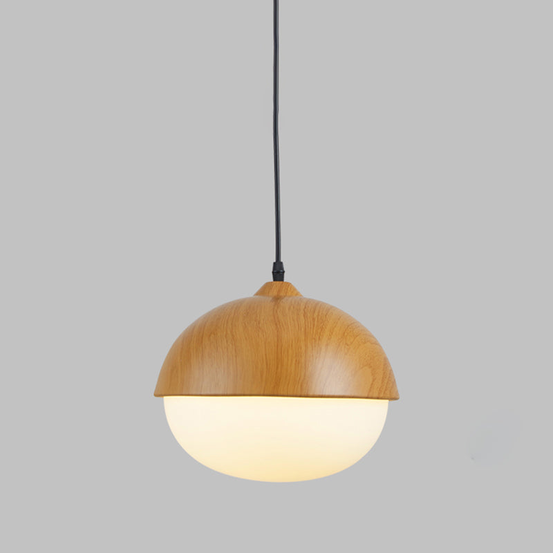 Wood Hanging Pendant Light Nordic-Style Suspension Pendant Light