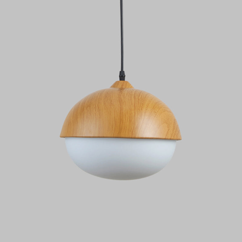 Wood Hanging Pendant Light Nordic-Style Suspension Pendant Light