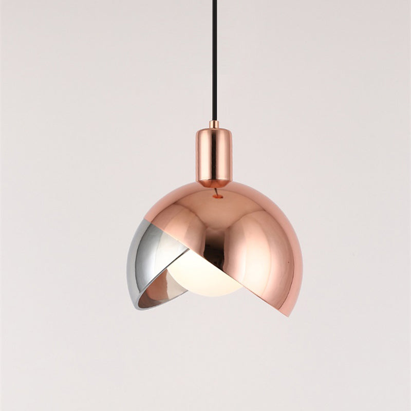 Metal Hanging Pendant Light Simple Style Suspension Pendant Light