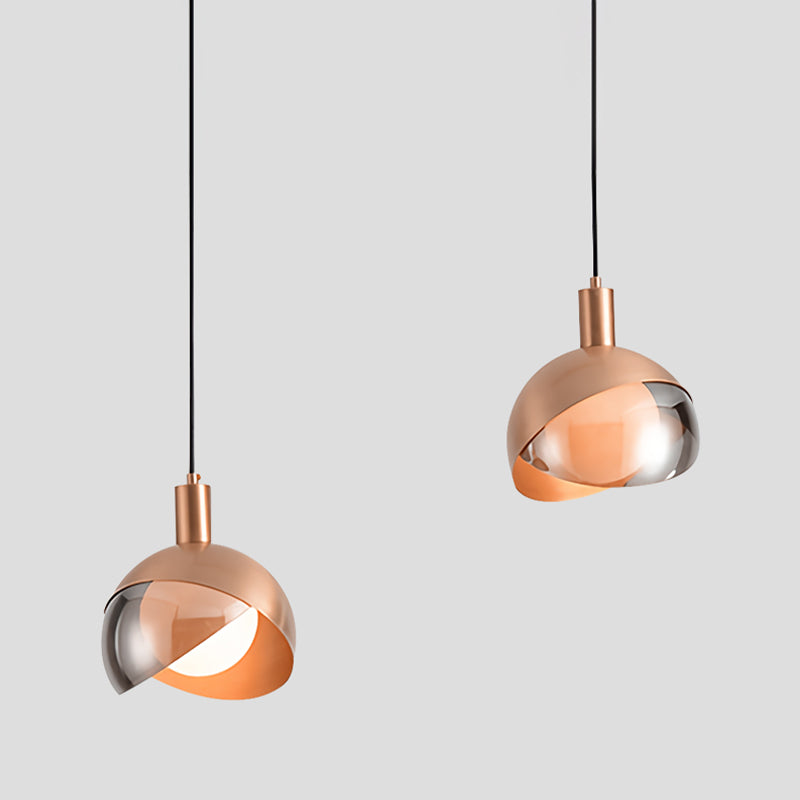 Metal Hanging Pendant Light Simple Style Suspension Pendant Light