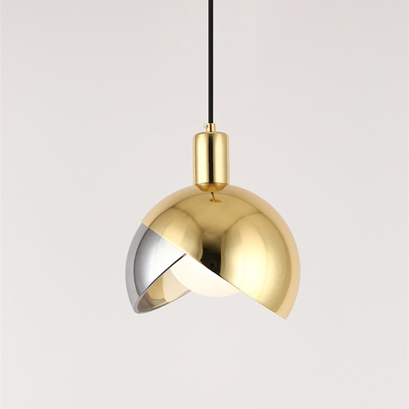 Metal Hanging Pendant Light Simple Style Suspension Pendant Light