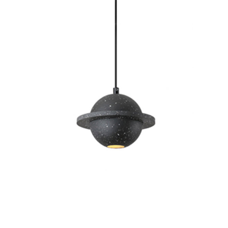 Sphere Hanging Light Modern Style Stone Multi Lights Flush Hanging Light Fixtures