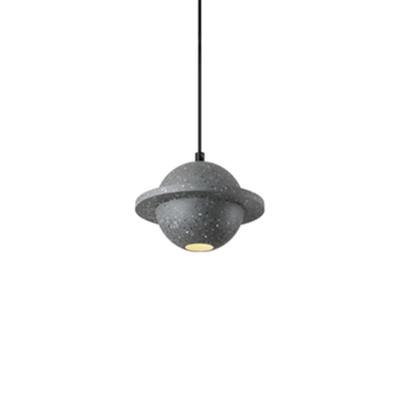 Sphere Hanging Light Modern Style Stone Multi Lights Flush Hanging Light Fixtures