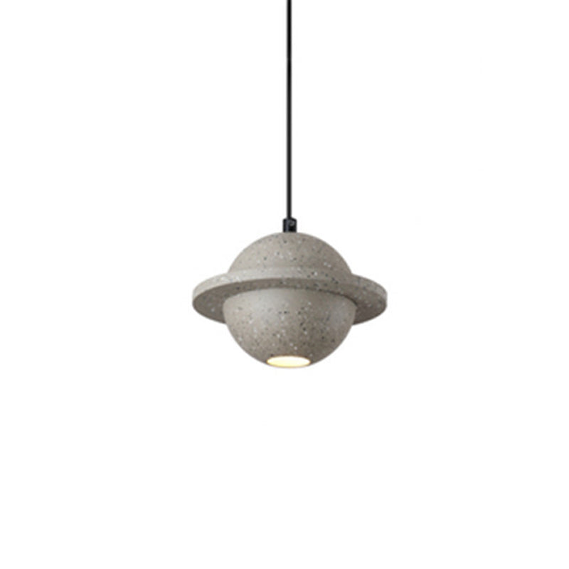 Sphere Hanging Light Modern Style Stone Multi Lights Flush Hanging Light Fixtures