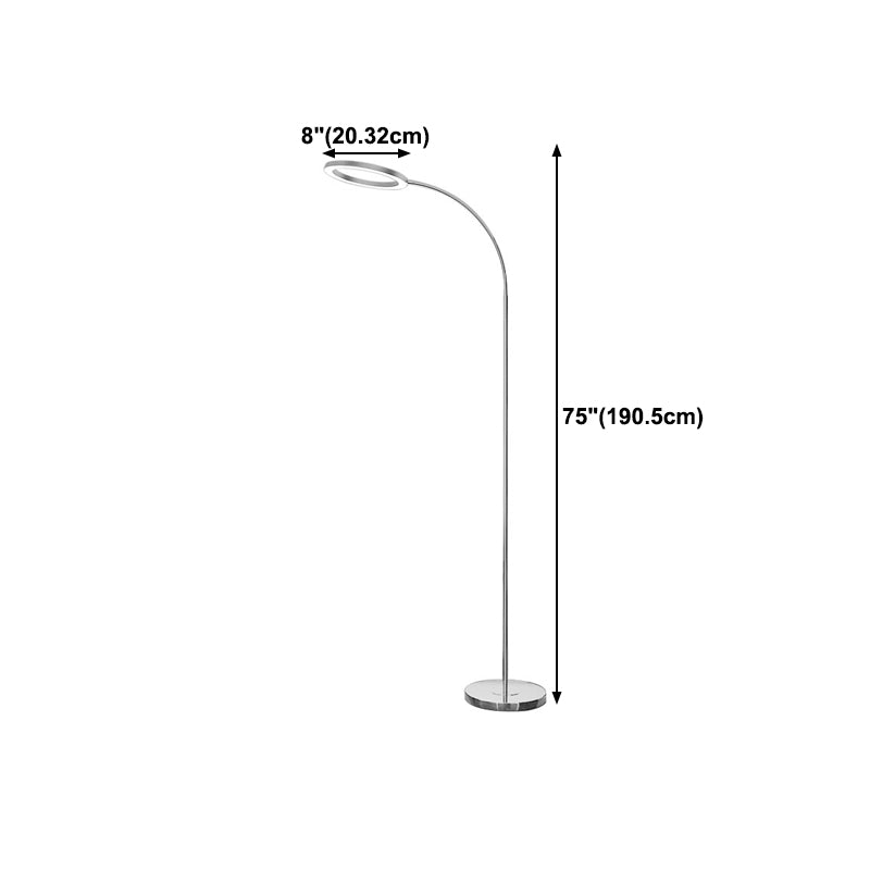 Lámpara de metal LED de estilo moderno de luz para la sala de estar para sala de estar