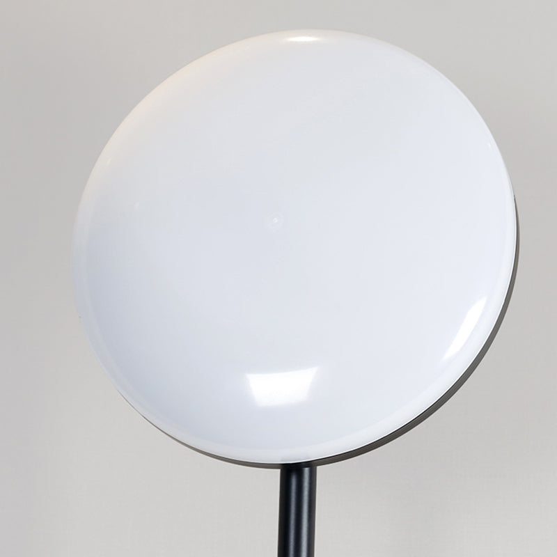 Moderne einfache Aluminium -Stehlampe -Kreisform -Bodenlicht mit Acrylschatten für Schlafzimmer