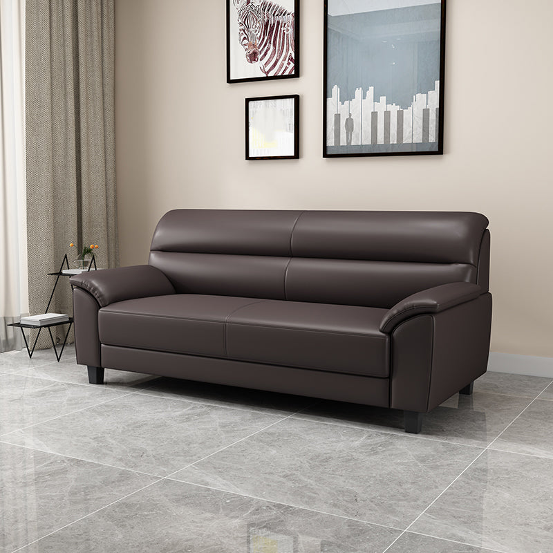 Contemporary Pillow Top Arm Sofa Single Cushion Seat for Living Room