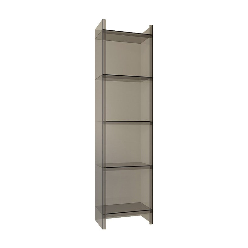 Closed Back Bookcase Scandinavian Style Bookshelf for Home Office Study Room