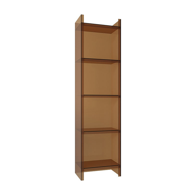 Closed Back Bookcase Scandinavian Style Bookshelf for Home Office Study Room