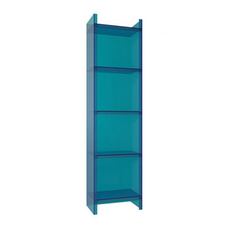 Closed Back Bookcase Scandinavian Style Bookshelf for Home Office Study Room