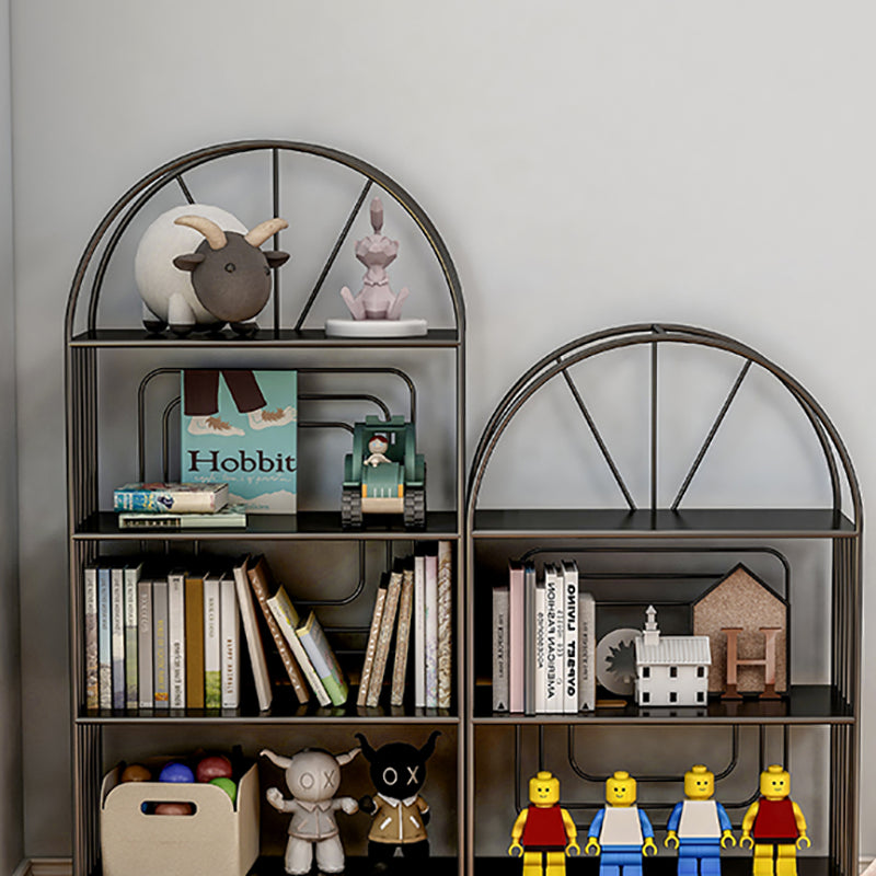 Open Back Bookshelf Scandinavian Style Bookcase for Home Office Study Room