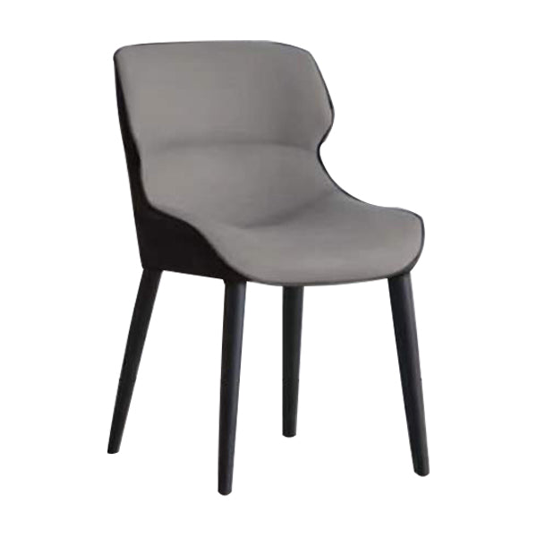 Modern Style Chairs Dining Arm Chairs for Kitchen with Metal Legs