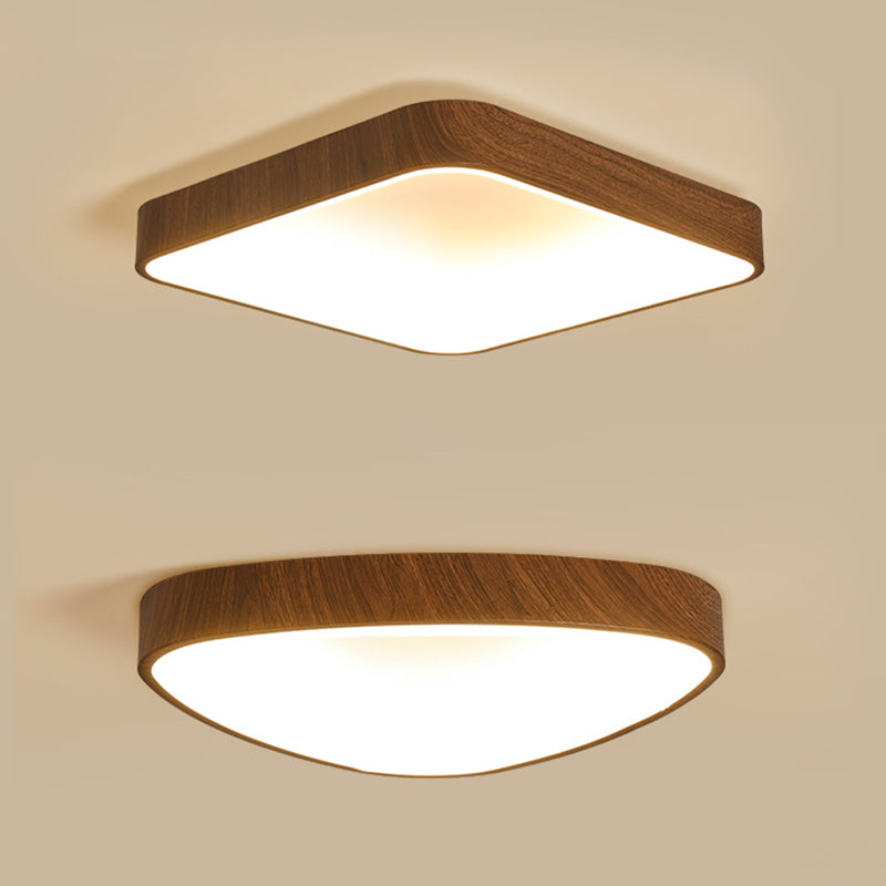 Nordic Geometric Ceiling Light 1 Light LED Flush Mount Light for Bedroom