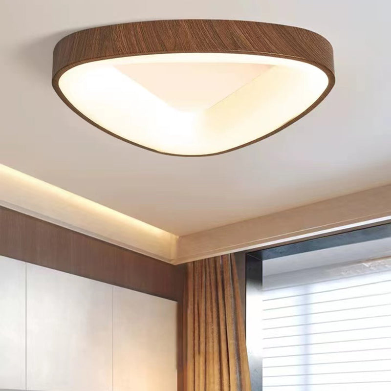 Nordic Geometric Ceiling Light 1 Light LED Flush Mount Light for Bedroom