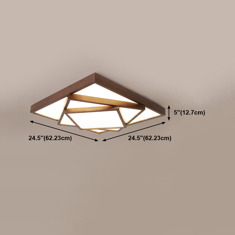 Square Flush Mount Ceiling Light Modern Flush Mount Ceiling Fixture