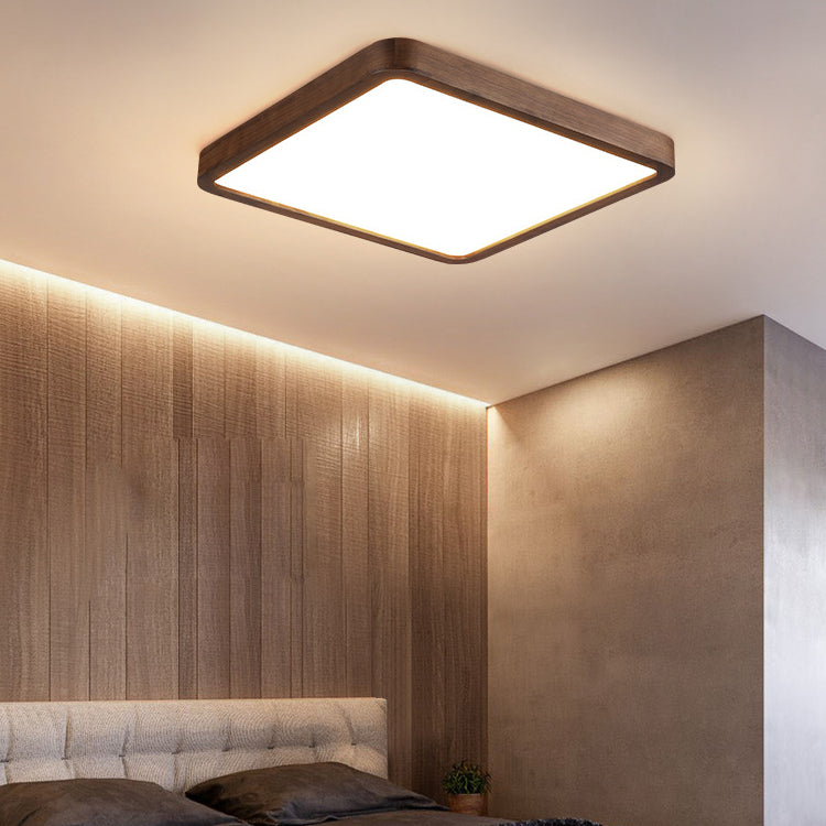 Wooden Flush Mount Ceiling Light Modern Flush Mount Ceiling Fixture