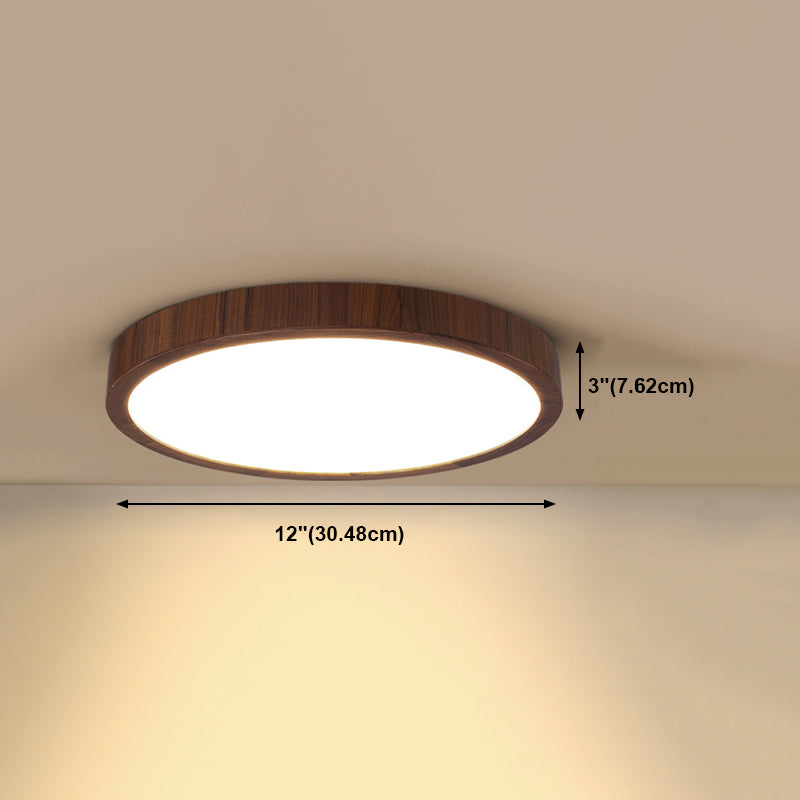 Wooden Flush Mount Ceiling Light Modern Flush Mount Ceiling Fixture