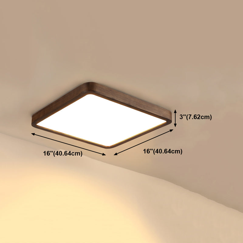 Wooden Flush Mount Ceiling Light Modern Flush Mount Ceiling Fixture