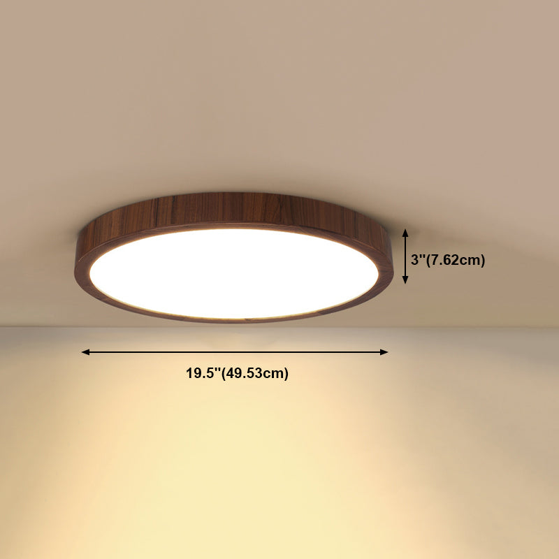 Wooden Flush Mount Ceiling Light Modern Flush Mount Ceiling Fixture