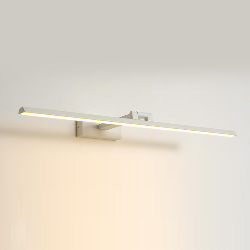 Modern Metal Vanity Light Strip Single Light Mirror Light for Bathroom