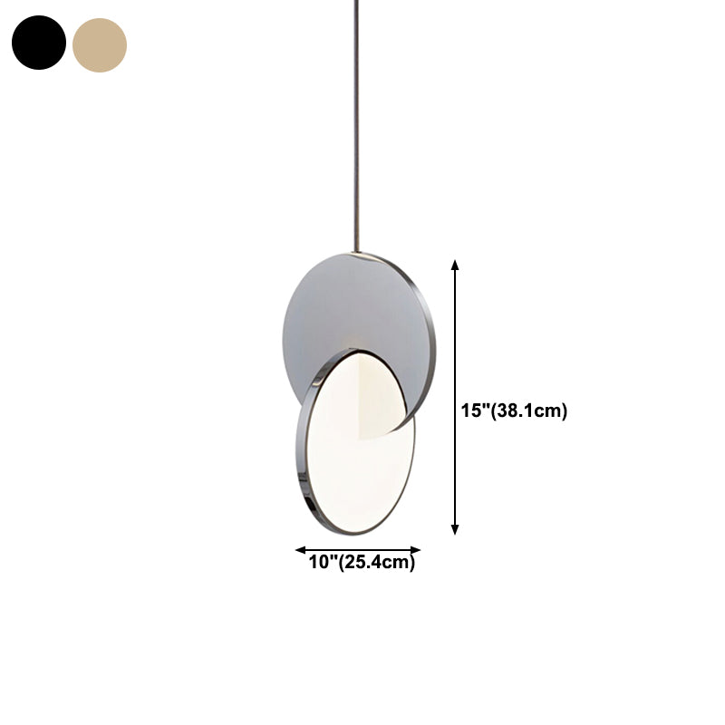 Modern Pendant Ceiling Light Metal Dining Room Hanging Light Fixture