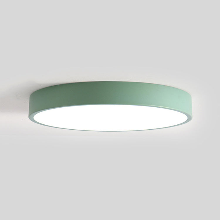 Colorful Round Flush Mount Ceiling Light Modern Flush Mount Ceiling Fixture