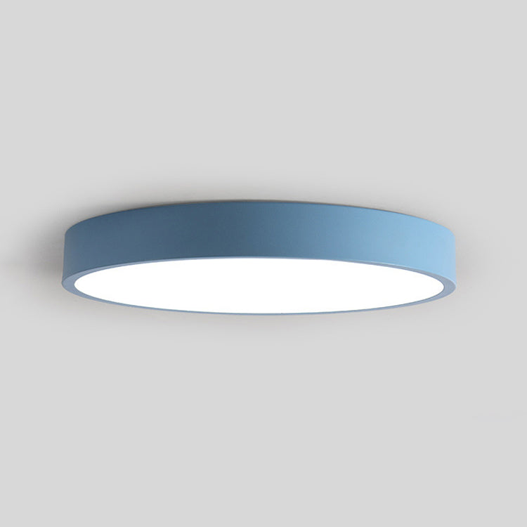 Colorful Round Flush Mount Ceiling Light Modern Flush Mount Ceiling Fixture