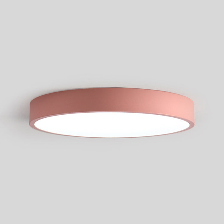 Colorful Round Flush Mount Ceiling Light Modern Flush Mount Ceiling Fixture