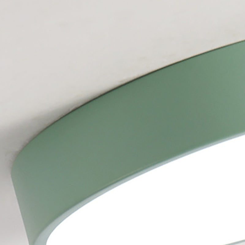 Colorful Round Flush Mount Ceiling Light Modern Flush Mount Ceiling Fixture