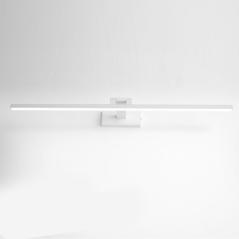 Minimalist Aluminum Vanity Light Straight 1 Light Mirror Light for Bathroom