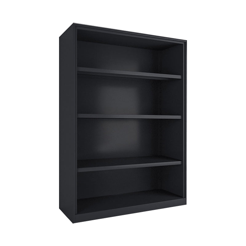 Closed Back Bookshelf Contemporary Style Bookcase for Study Room Office