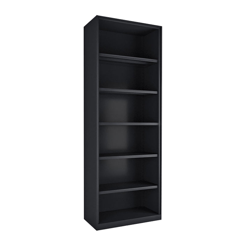 Closed Back Bookshelf Contemporary Style Bookcase for Study Room Office