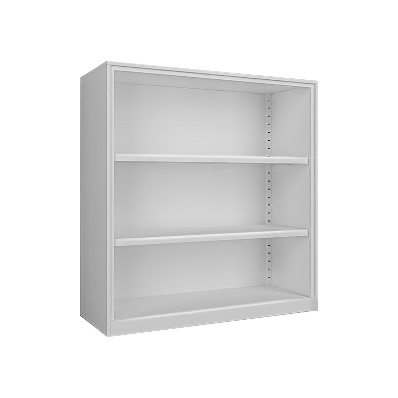 Closed Back Bookshelf Contemporary Style Bookcase for Study Room Office