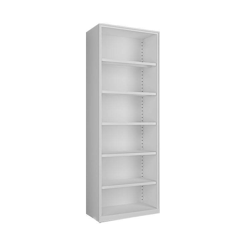 Closed Back Bookshelf Contemporary Style Bookcase for Study Room Office